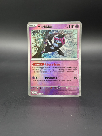 Pokemon SV: Prismatic Evolutions - Munkidori (xPRE 044) [MasterBall] - NM | Pokemon Prismatic Evolutions