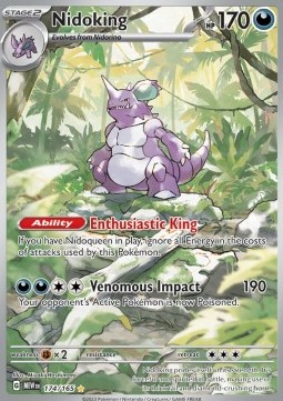 RAW Cards - Nidoking (MEW174) - NM | Pokemon 151