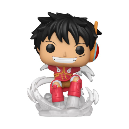 Figurine - One Piece POP! Plus Animation Figure Luffy (Egg) 9 cm