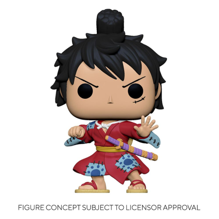 FUNKO - One Piece POP! Television Vinyl Figure Luffy in Kimono 9 cm