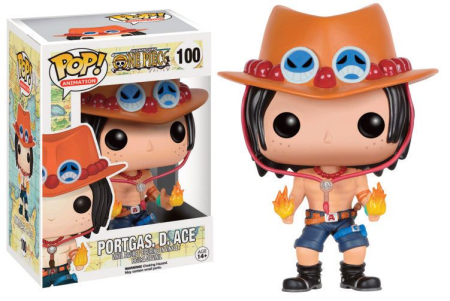 One Piece POP! Television Vinyl Figure Portgas D. Ace 9 cm [1]