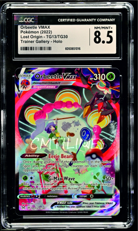 CGC Cards - Orbeetle VMAX (LOR TG13) | Graded CGC 8.5 [NM/MT+] - Pokemon Lost Origin Trainer Gallery