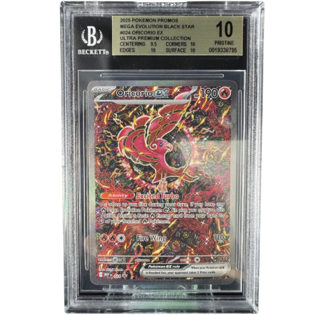 Pokemon MEGA: Promos - Oricorio ex (MEP024) - Graded BGS 10 [PRISTINE] | Pokemon MEG Black Star Promos