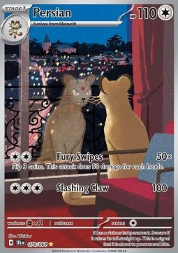RAW Cards - Persian (SFA078) - NM | Pokemon Shrouded Fable