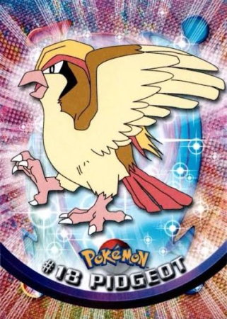 RAW Cards - Pidgeotto #18 - NM | Pokemon Topps