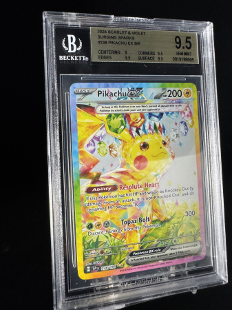 Pikachu ex (SSP238) - Graded BGS 9.5 [GEM MINT] | Pokemon Surging Sparks [3]