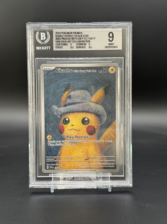 Cartonase - Pikachu with Grey Felt Hat (SVP 085) - Graded BGS 9 [MINT] | Pokemon SV Black Star Promos