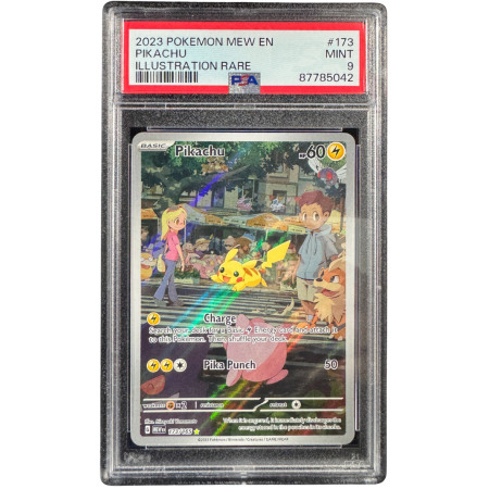 PSA Cards - Pikachu (MEW173) | Graded PSA 9 [MINT] - Pokemon 151