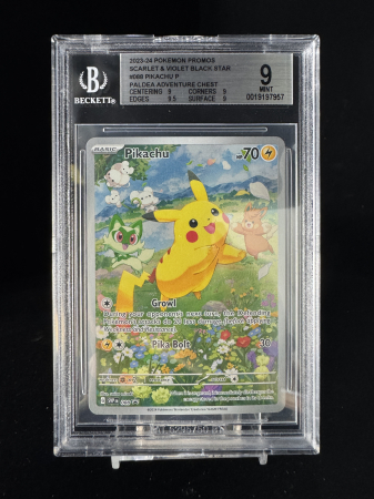 Pikachu (SVP088) - Graded BGS 9 [MINT] | Pokemon SV Black Star Promos [1]