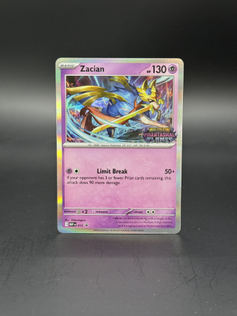 Pokemon MEGA: Promos - Zacian (MEP 015) [STAMPED] - NM | Pokemon MEGA Black Star Promos