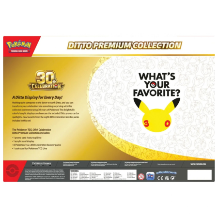 Pokemon TCG: 30th Celebration - Ditto Premium Collection [1]