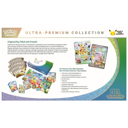 Pokemon TCG: 30th Celebration - Ultra Premium Collection [Day - Espeon] [3]