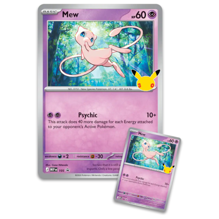 Pokemon TCG: 30th Celebration - Figure Collection [Mew] [4]