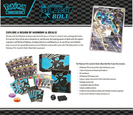 Pokémon TCG: Black Bolt Elite Trainer Box [1]