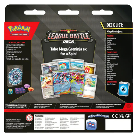 Pokemon TCG: Mega Greninja ex League Battle Deck [3]