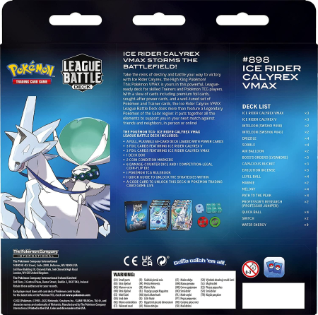 Pokemon TCG: Calyrex VMAX League Battle Deck - Ice Rider [1]