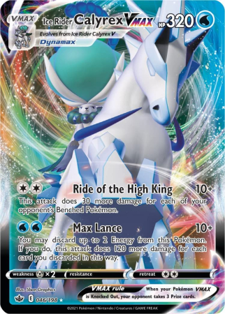 Pokemon TCG: Calyrex VMAX League Battle Deck - Ice Rider [3]