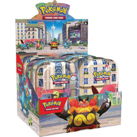 Pokemon TCG - Pokemon TCG: Chaos Rising Mini Tin Display (10 Mini-Tins)