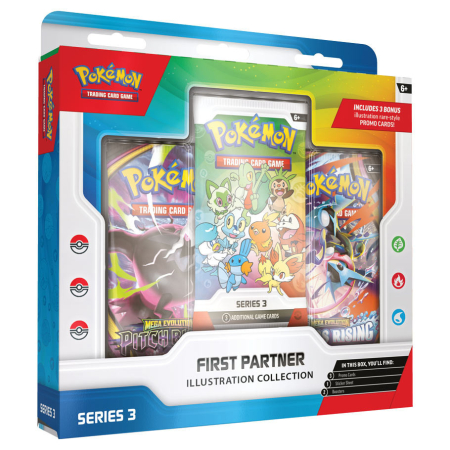 Precomenzi - Precomanda Pokemon TCG: First Partner Illustration Collection - Series 3