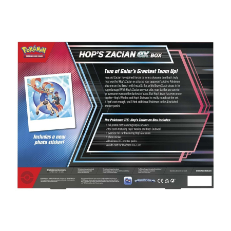 Pokémon TCG: Hop's Zacia ex Box [3]