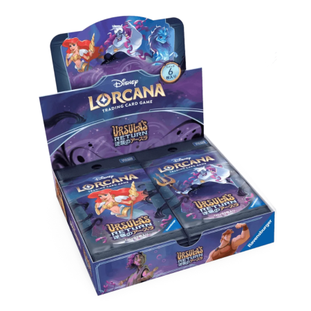 Sealed Products - Disney Lorcana TCG: Ursula's Return Booster Box (16 Packs) [Japanese]