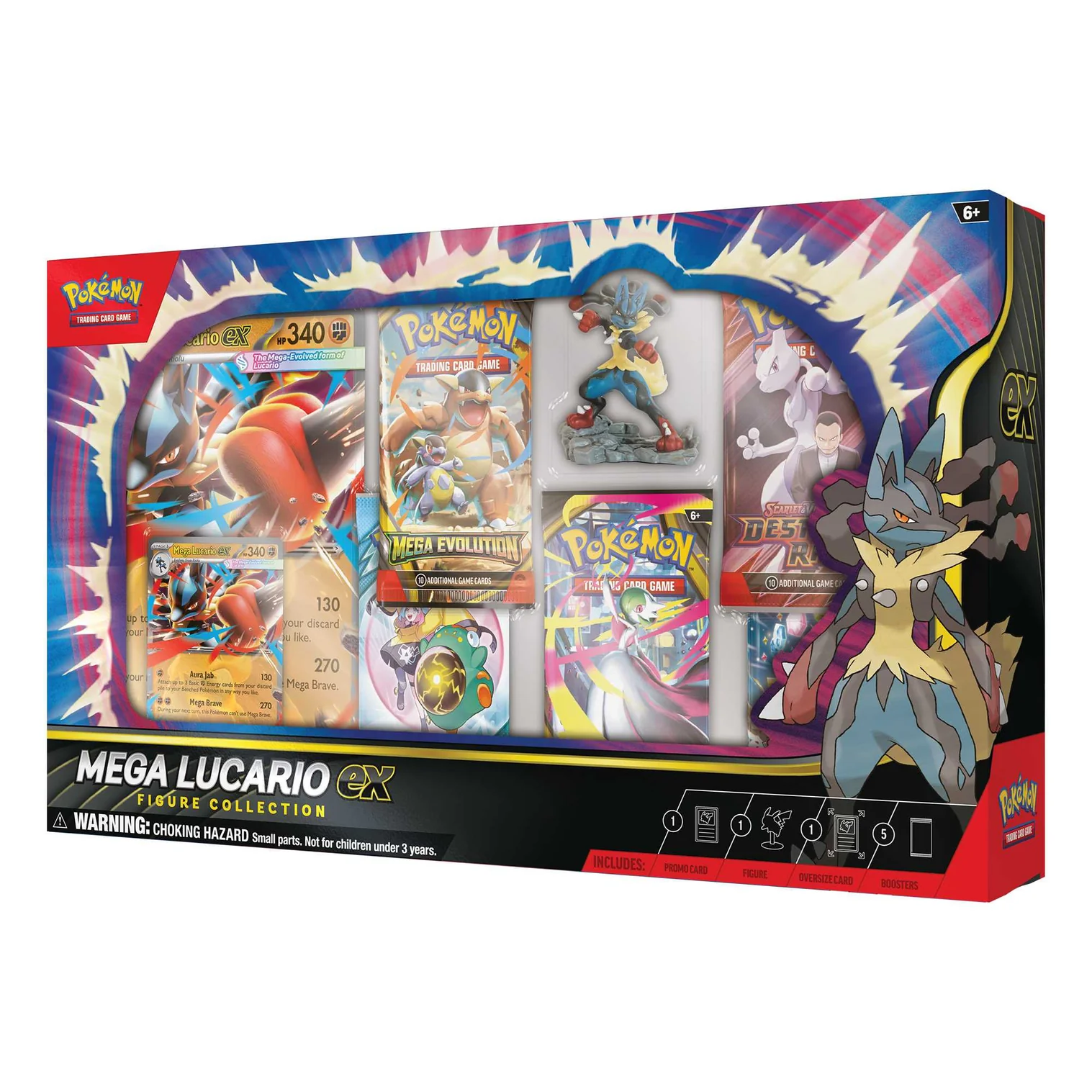 Pokémon TCG: Mega Lucario ex Premium Figure Collection [2]
