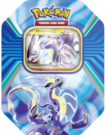 Pokemon TCG - Pokémon TCG: Paldea Legends Tin [Miraidon ex]
