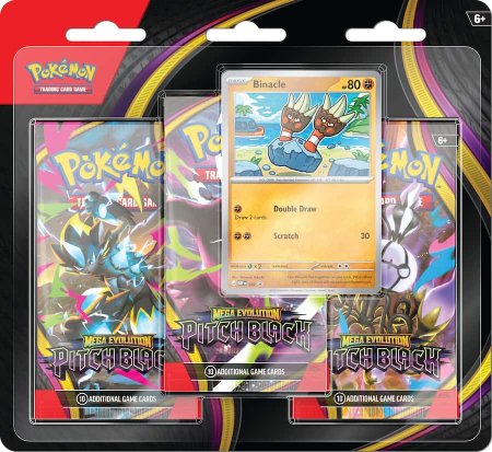 Pokemon TCG - Pokemon TCG: Pitch Black 3 Pack Blister