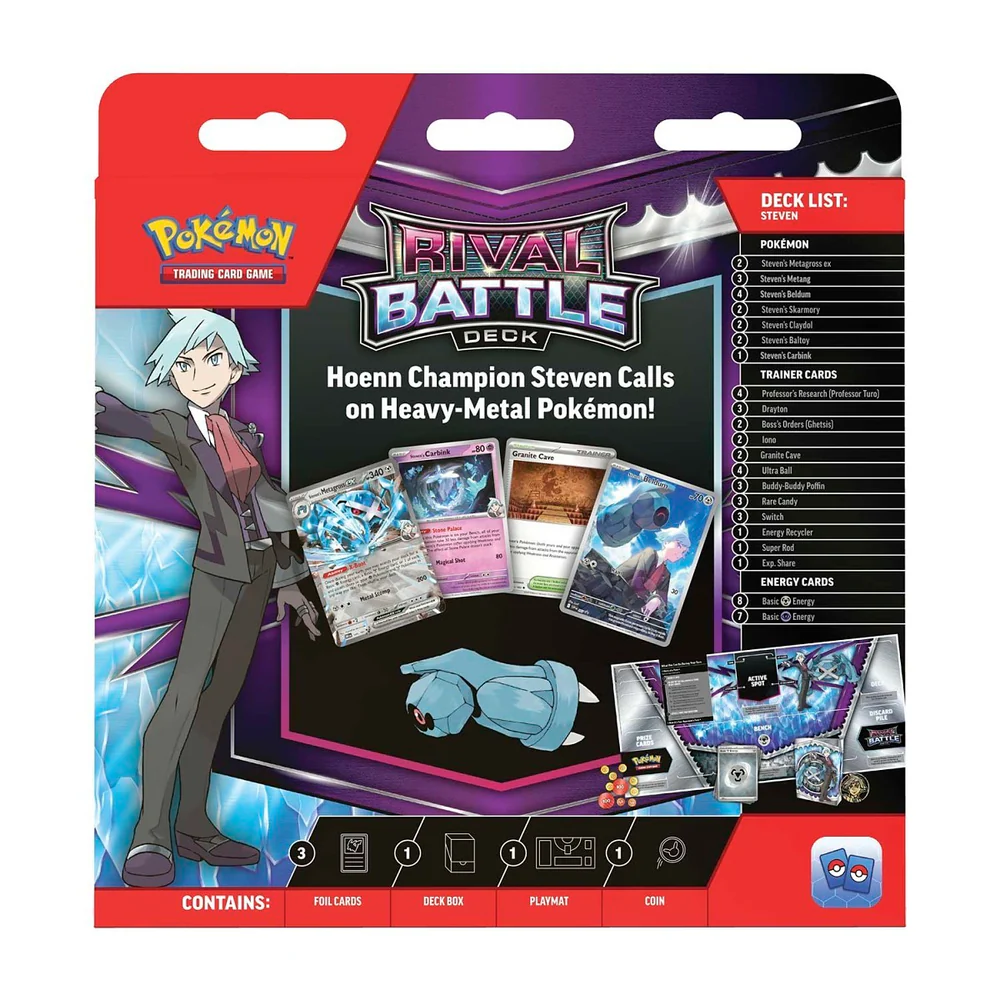 Pokémon TCG: Rival Battle Deck [Steven] [3]