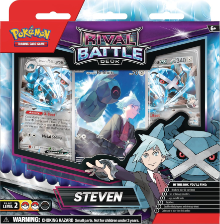 Pokemon TCG - Pokémon TCG: Rival Battle Deck [Steven]