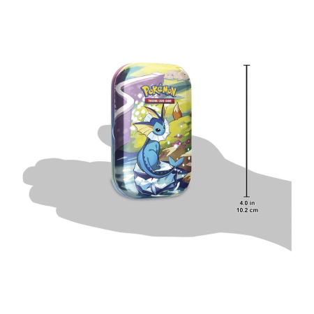 Pokémon TCG: Scarlet & Violet-Prismatic Evolutions Mini Tin (Vaporeon) [5]