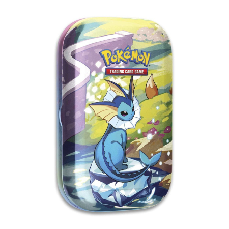 Pokemon TCG - Pokémon TCG: Scarlet & Violet-Prismatic Evolutions Mini Tin (Vaporeon)
