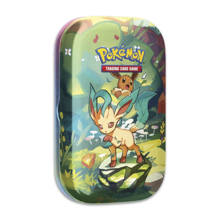 Pokemon TCG - Pokémon TCG: Scarlet & Violet-Prismatic Evolutions Mini Tin (Leafeon)