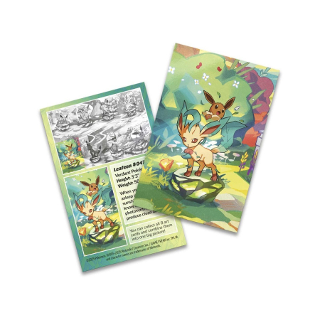 Pokémon TCG: Scarlet & Violet-Prismatic Evolutions Mini Tin (Leafeon) [3]
