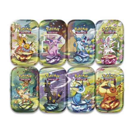 Pokémon TCG: Scarlet & Violet-Prismatic Evolutions Mini Tin (Flareon) [6]