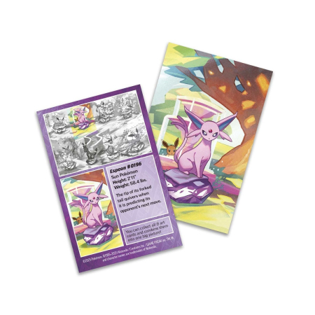 Pokémon TCG: Scarlet & Violet-Prismatic Evolutions Mini Tin (Espeon) [3]