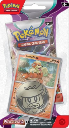 Blisters & Checklanes - Pokémon TCG: Scarlet & Violet Single Pack Blister [Growlithe]