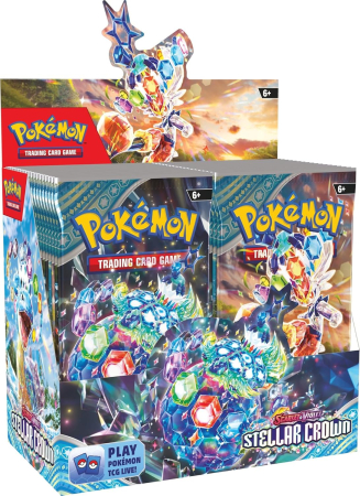 Booster Box - Pokémon TCG: Scarlet & Violet-Stellar Crown Booster Display Box (36 Packs)