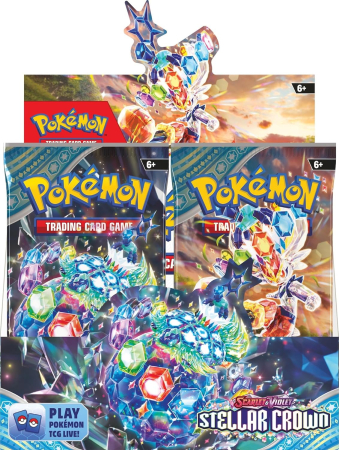 Pokémon TCG: Scarlet & Violet-Stellar Crown Booster Display Box (36 Packs) [1]