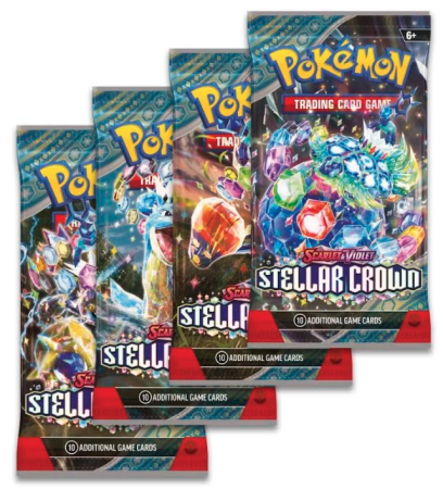 Sealed Products - Pokémon TCG: Scarlet & Violet-Stellar Crown Booster Pack
