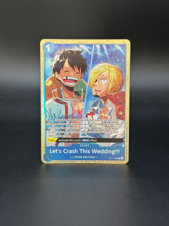 RAW Cards - Let's Crash This Wedding!!! (OP11-060) (V.1) - NM | One Piece: Promos
