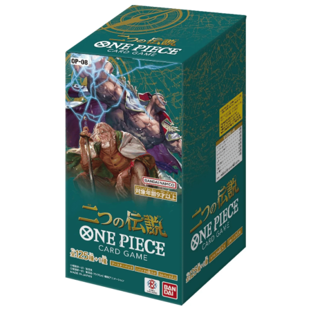 Sealed Products - One Piece TCG: OP08 (Two Legends) Booster Display Japanese [24 Packs]
