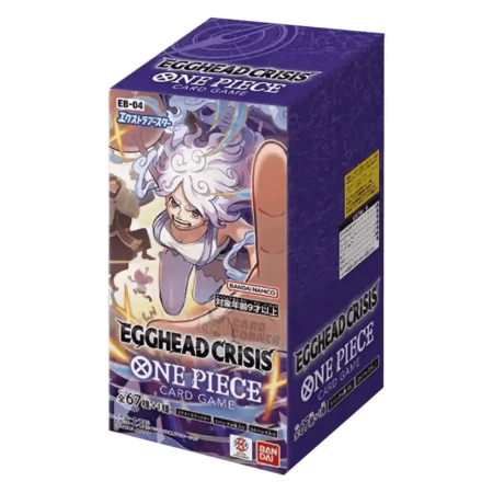 Sealed Products - One Piece TCG: EB04 (Egghead Crisis) Booster Display Japanese [24 Packs]