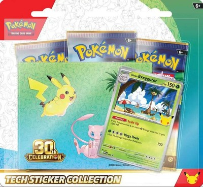 Precomenzi - Precomanda Pokemon TCG: 30th Anniversary Tech Sticker Collection