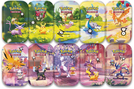 Precomenzi - Precomanda Pokemon TCG: 30th Anniversary Mini-Tins Display [10x mini-tins]