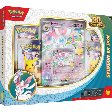 Precomenzi - Precomanda Pokemon TCG: 30th Anniversary Sylveon ex Box