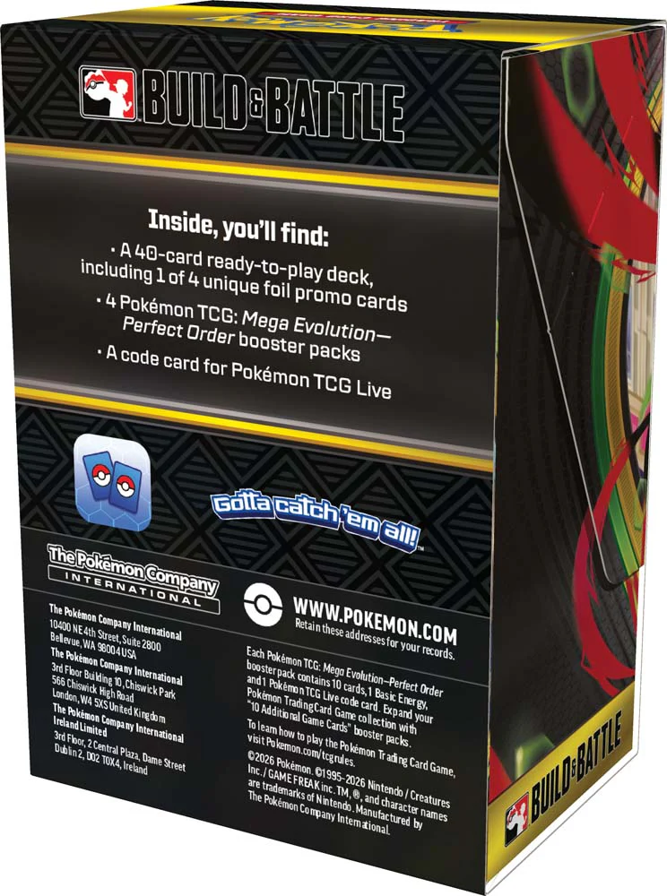 Precomanda Pokémon TCG: Perfect Order Build & Battle Bundle [1]