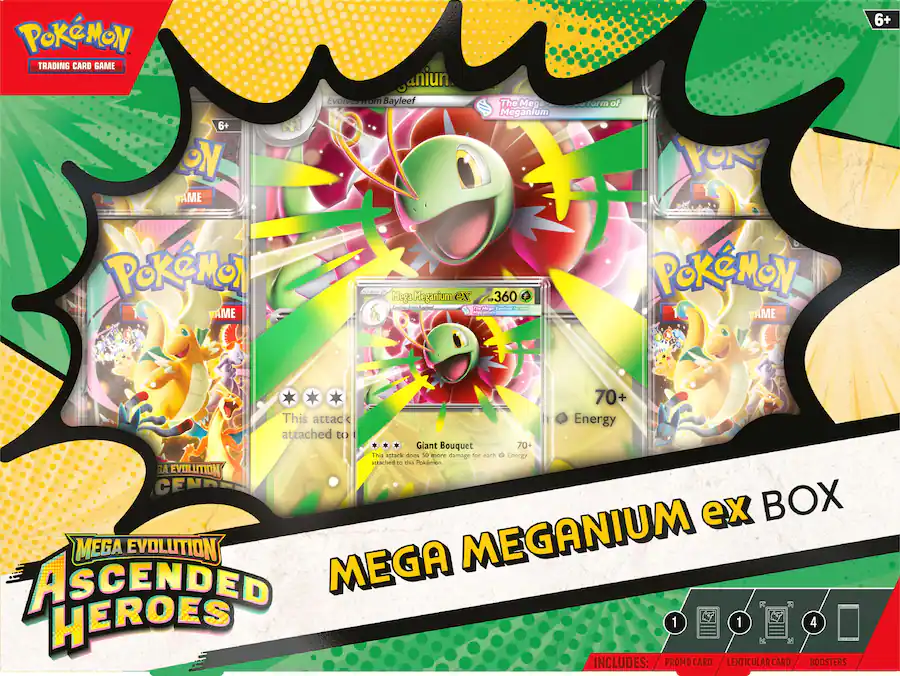 Precomenzi - Precomanda Pokémon TCG: Ascended Heroes Mega Meganium ex Box