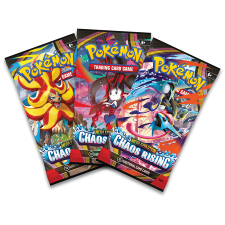 Pokémon TCG: Chaos Rising 3 Pack Blister [2]