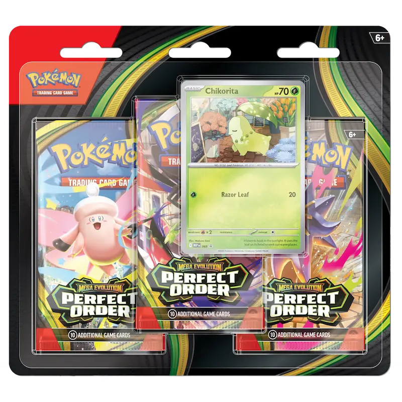 Pokemon TCG - Pokémon TCG: Perfect Order 3 Pack Blister
